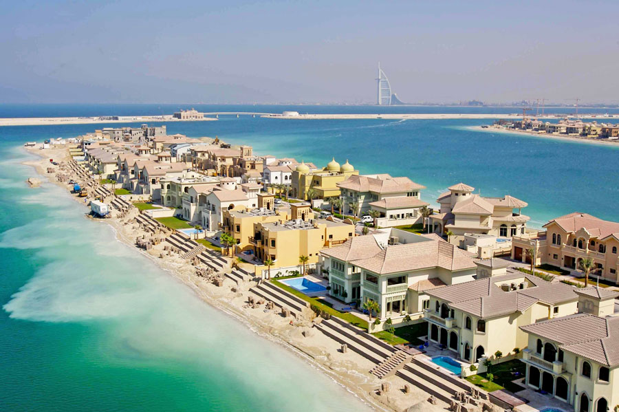 4-初現(xiàn)雛形的棕櫚島--4A-view-of-the-past-Palm-Jumeirah.jpg